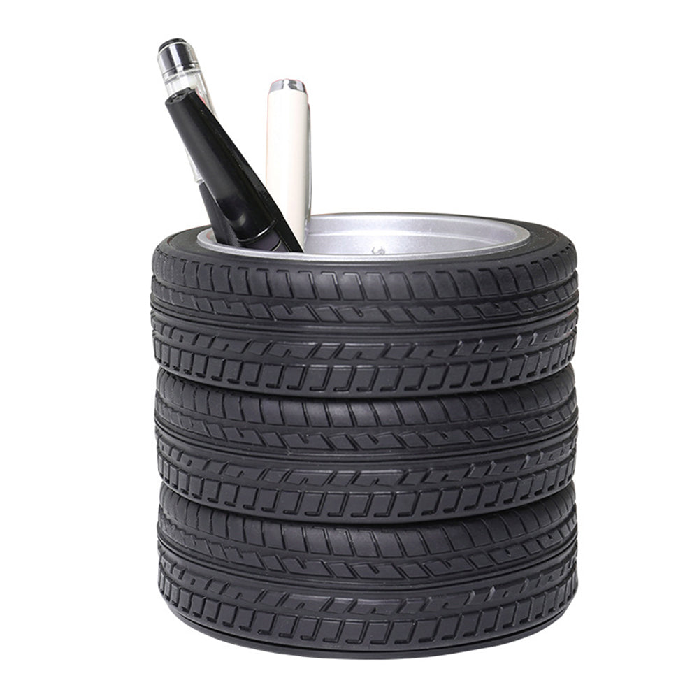 JT-G16 Imitation Tire Shape Pen Holder Creative Office Desktop Pen Sundries Holder JT-G16 Imitation Tire Shape Pen Holder Creative Office Desktop Pen Sundries Holder